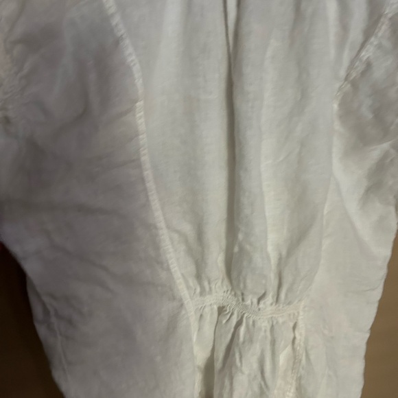 Anthropologie Pilcro sleeveless linen shirt-lg - Picture 2 of 2